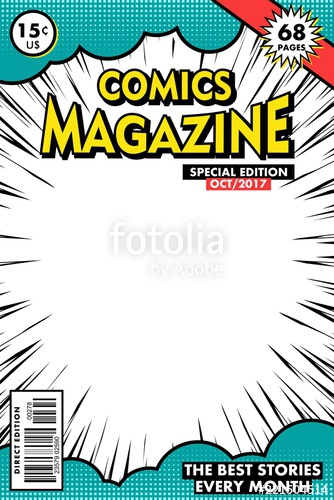 334x500 Comics Magazine Vector Art Stock Image And Royalty Free Vector