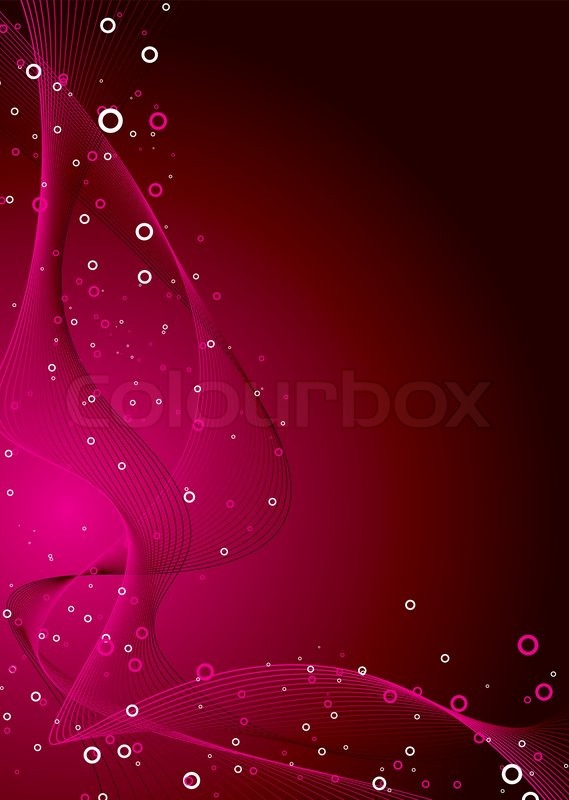 569x800 Abstract Wave Background In Magenta Stock Vector Colourbox
