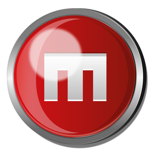 512x512 Magento Round Metal Button