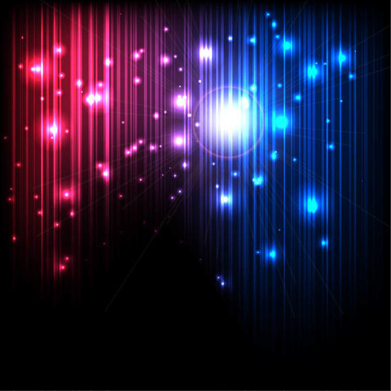 570x570 Glowing Magic Background With Lines And Lights