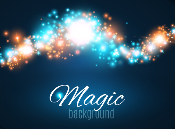600x442 Magic Light Shine Background Vector Free Download