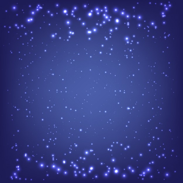 626x626 Magic Lights Blue Background Vector Free Download