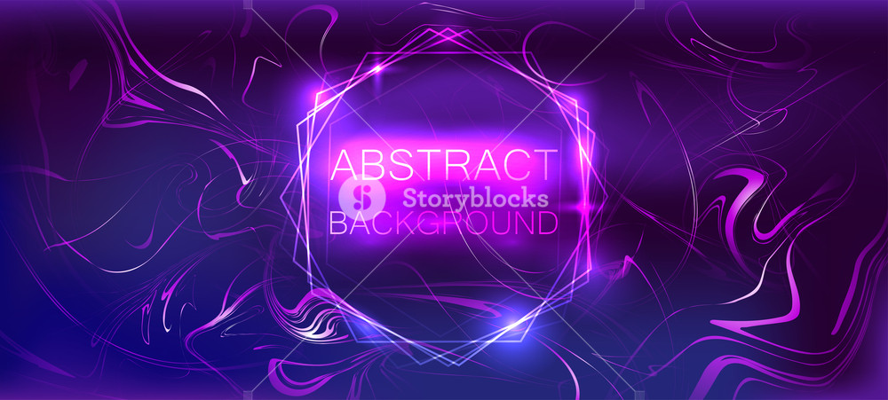 1000x451 Neon Glowing Lines, Magic Energy And Light Motion Background