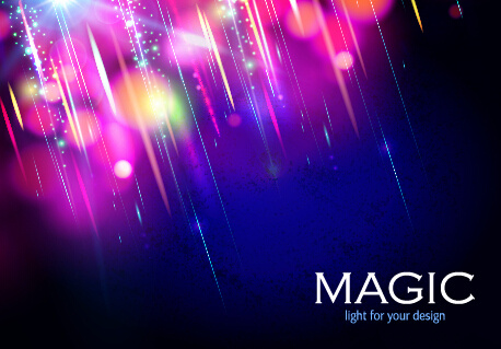 458x319 Colorful Magic Light Shiny Background Vector Free Vector