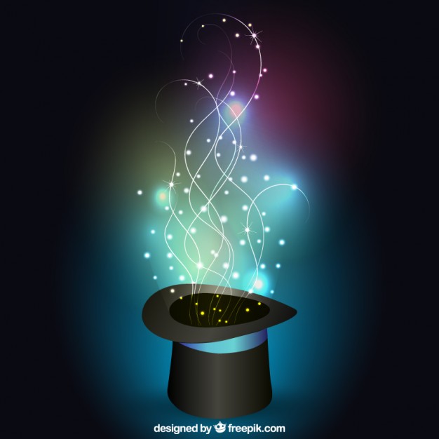 626x626 Magic Hat Vector Premium Download