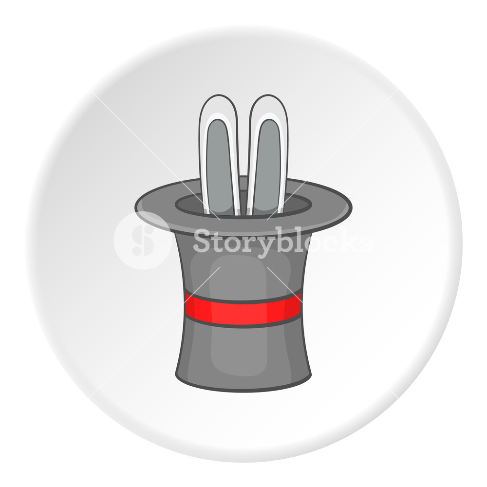 1000x1000 Magic Hat Icon Flat Illustration Of Magic Hat Vector Icon For Web