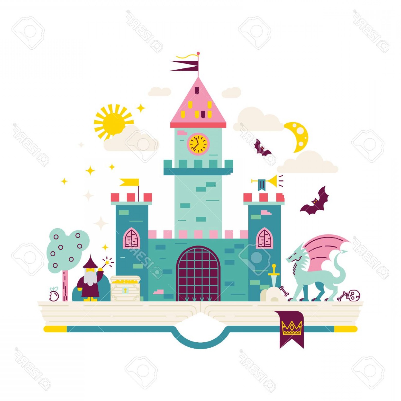 Magic Kingdom Castle Vector Cqrecords 1560x1560 Magic Kingdom Castle Vector Cqrecords