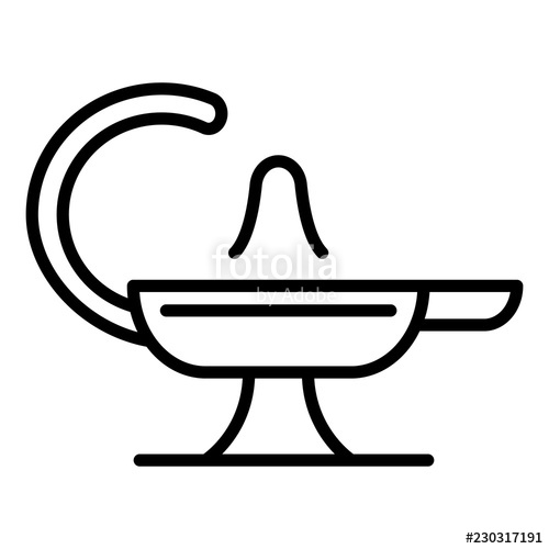 Magic Lamp Icon Outline Magic Lamp Vector Icon For Web Design 500x500 Magic Lamp Icon Outline Magic Lamp Vector Icon For Web Design