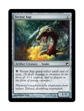 280x370 Vector Asp Nm Foil Russian Scars Of Mirrodin Magic The Gathering