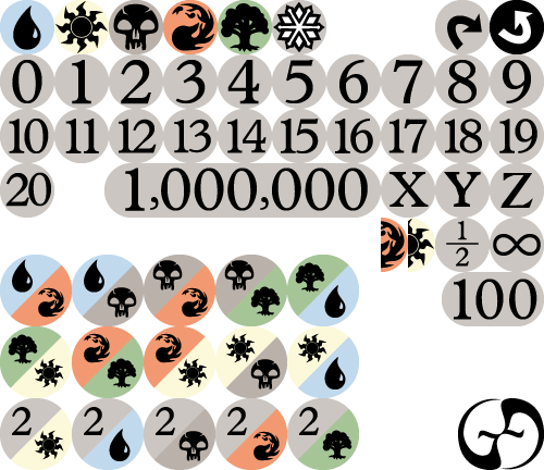 500x432 Vector Mana Symbols