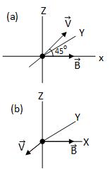 156x238 A Proton Moves In The Magnetic Field Vector B = Hat I T