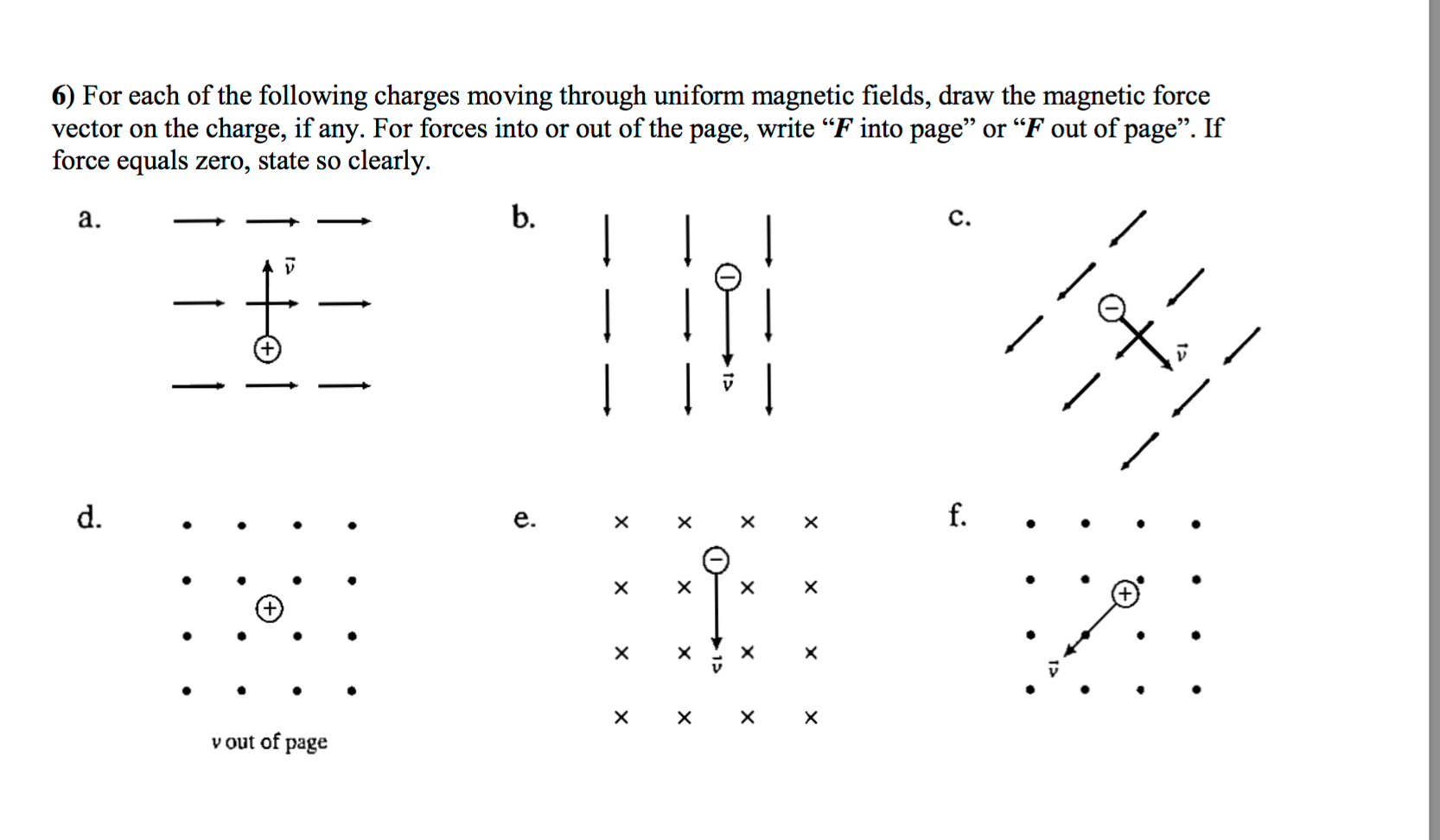 1666x972 Solved For Each Of The Following Charges Moving Through U