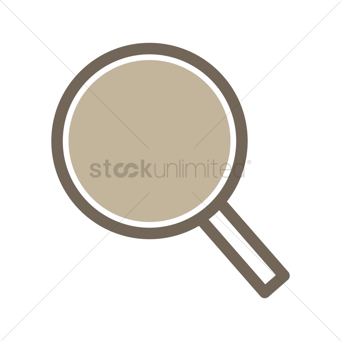 1300x1300 Magnifier Vector Image