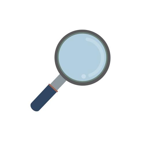 490x490 Magnifying Glass Isolated Graphic Illustration