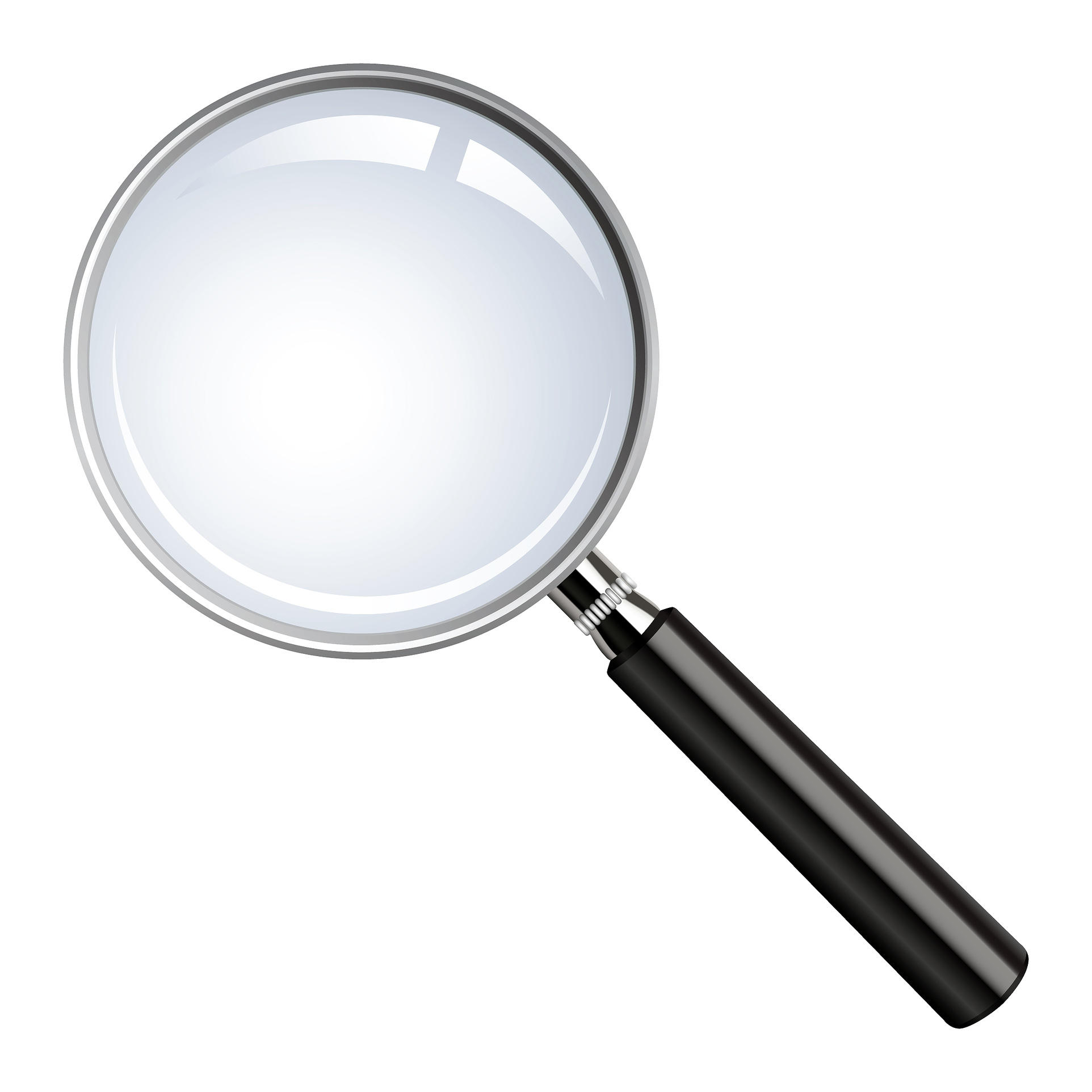 1924x1924 Vector Magnifying Glass Clipart