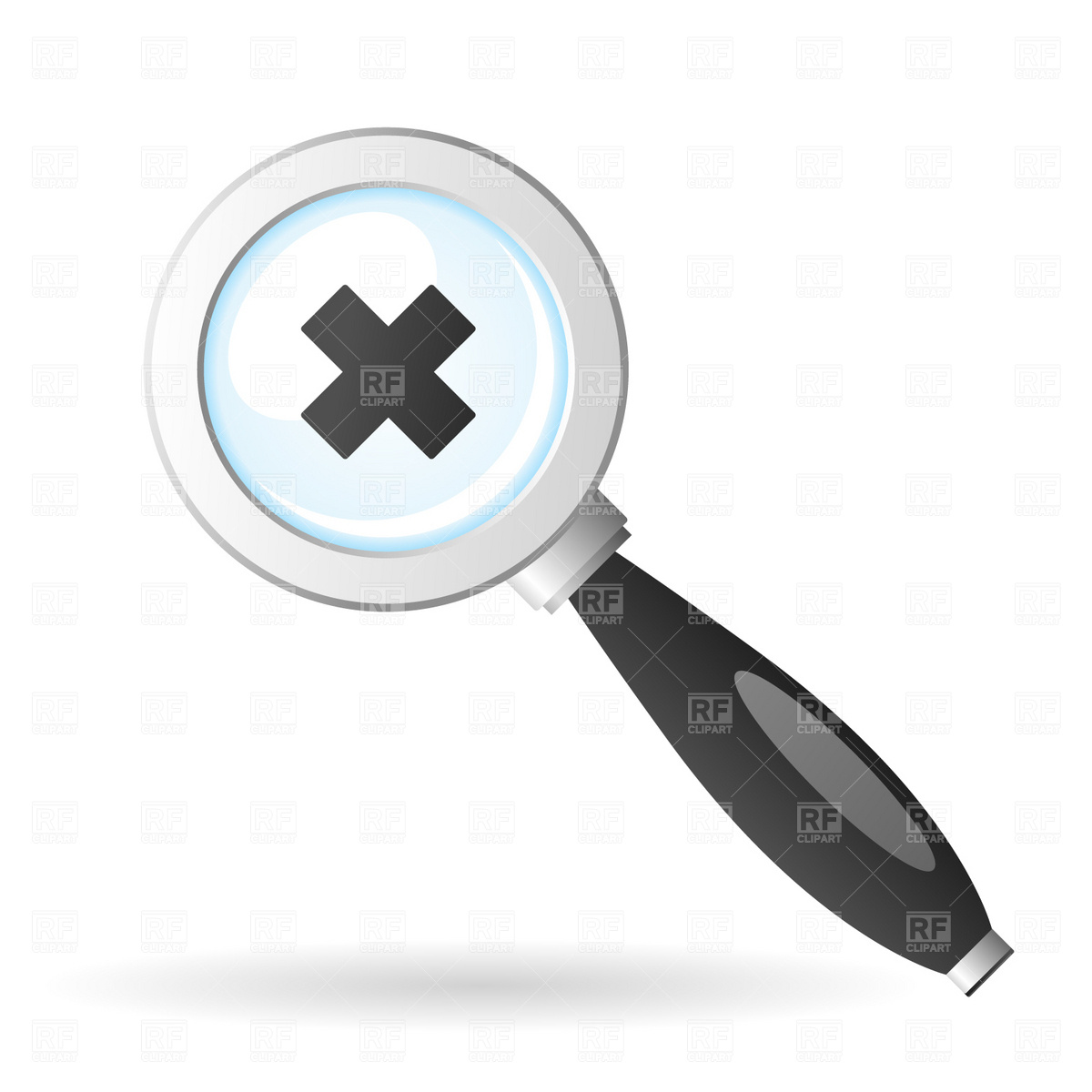 1200x1200 Magnifying Glass Icon Vector Image Of Objects Prague