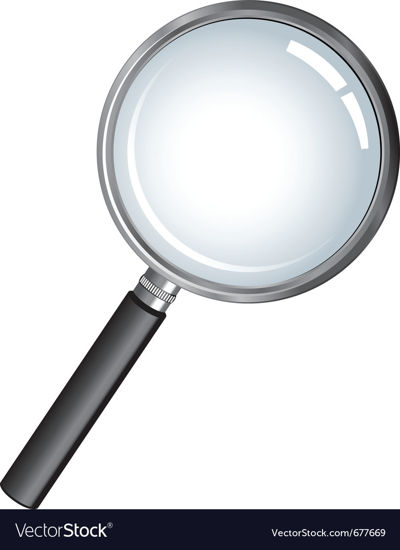 785x1080 Vector Magnifying Glass Download