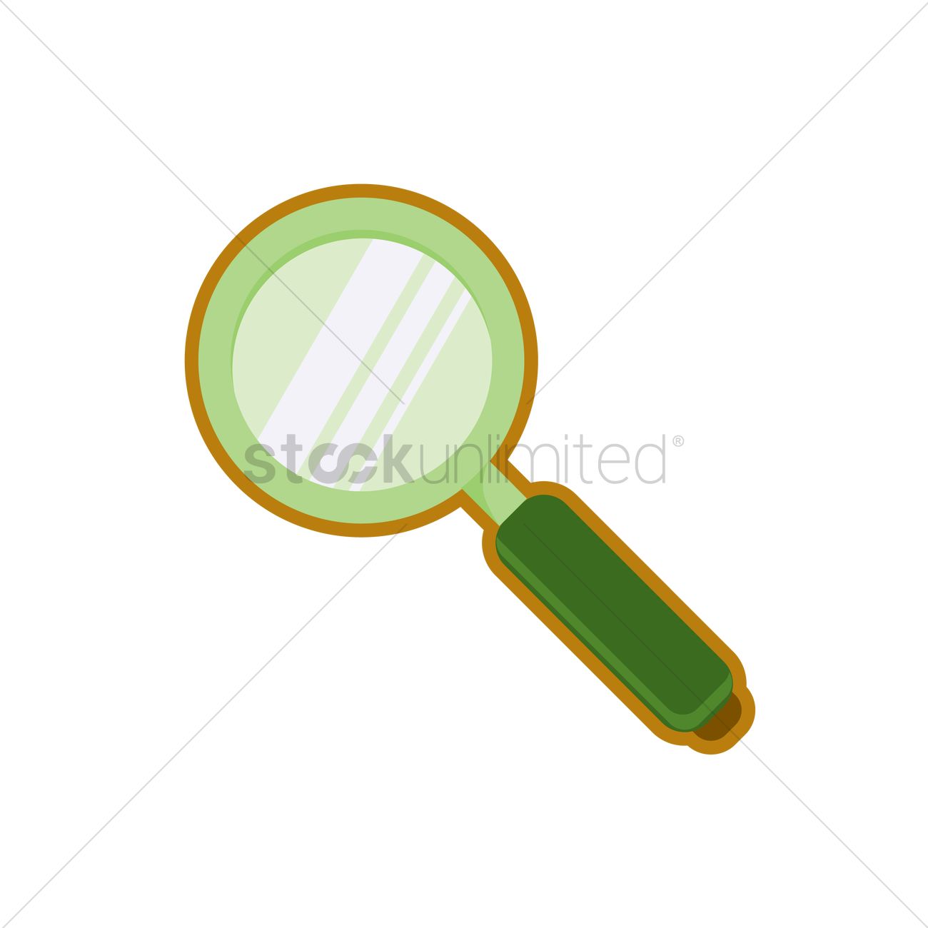 1300x1300 Free Magnifying Glass Vector Image