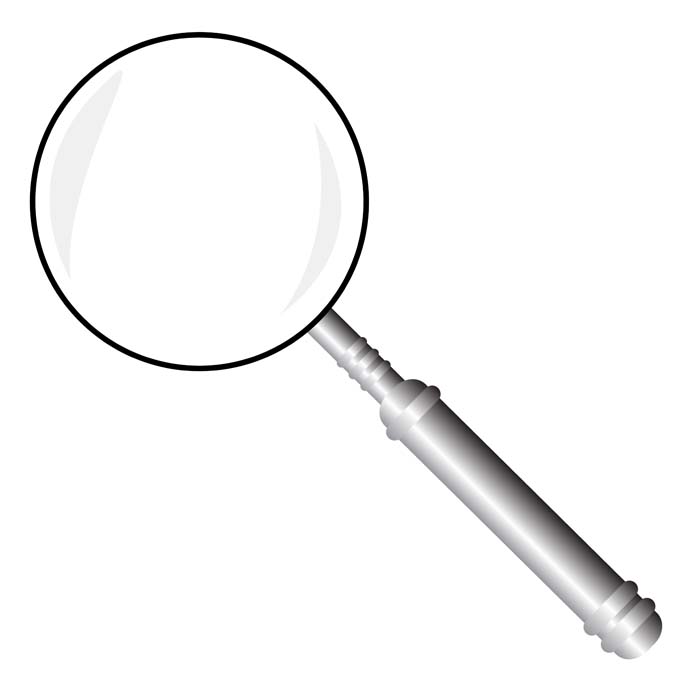 690x690 Magnifying Glass Clip Art Magnifying Glass Vector Image