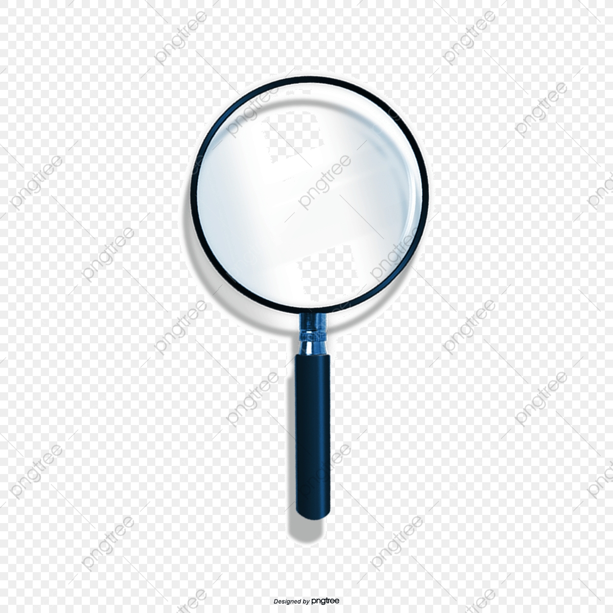 1200x1200 Magnifying Glass Png Vector Element, Magnifying Glass Vector
