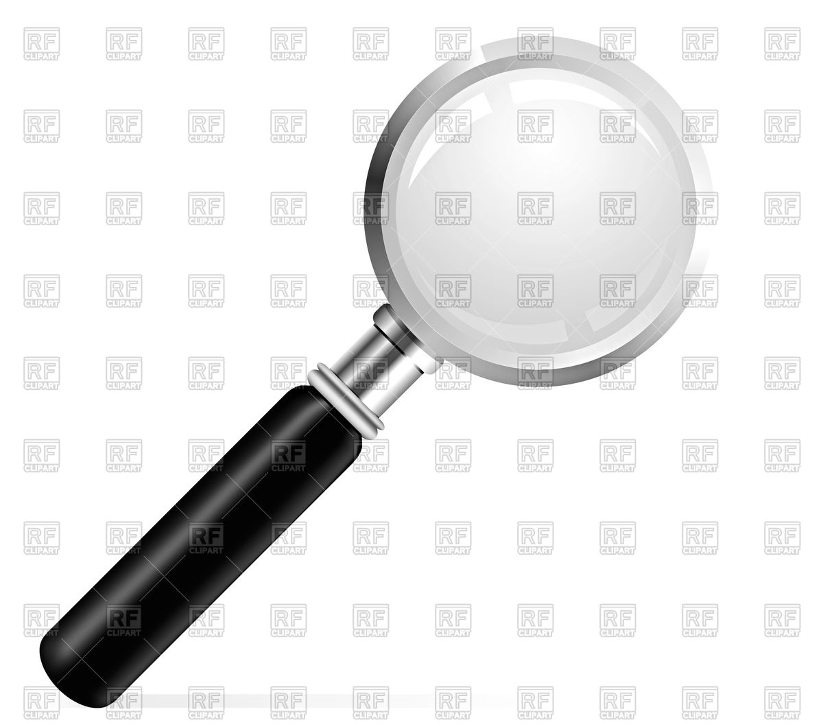 1200x1059 Magnifying Glass Vector Image Of Objects