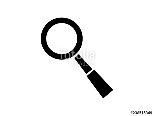 500x375 Magnifying Glass Vector Illustration Stock Image And Royalty Free