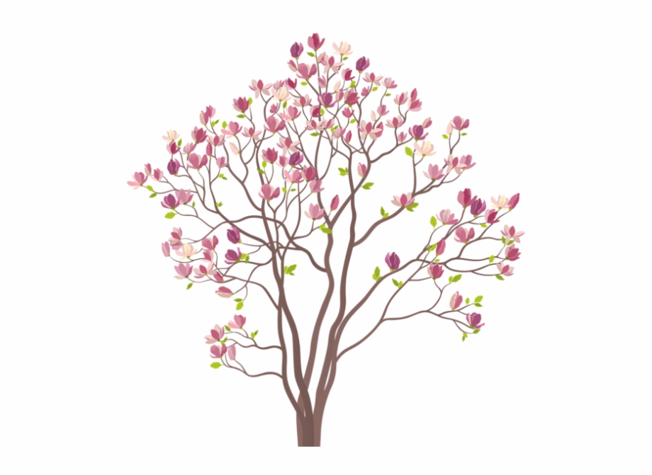 920x671 Folhas Rosa Png