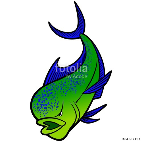 Mahi Mahi Mascot Stock Image And Royalty Free Vector 500x500 Mahi Mahi Mascot Stock Image And Royalty Free Vector