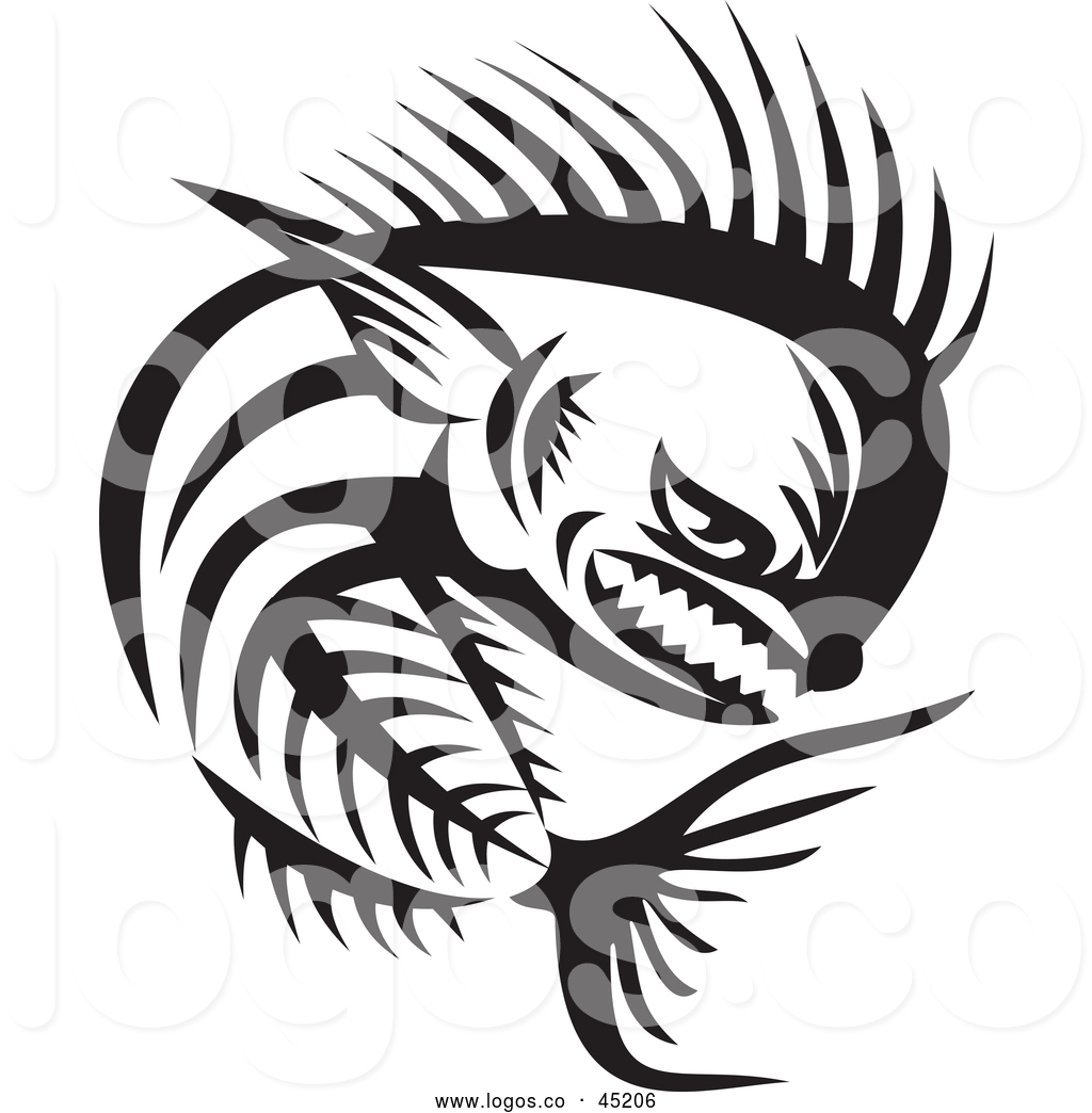 Vector Logo Of Mahi Mahi Dorado Dolphin Fish Skeleton 1024x1044 Vector Logo Of Mahi Mahi Dorado Dolphin Fish Skeleton