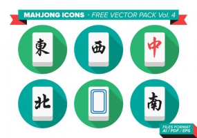 285x200 Mahjong Icons Free Vector Graphic Art Free Download