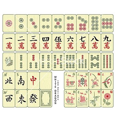380x400 Mahjong Tiles Vector Mahjong Tiles Game, Tiles, Zen Design