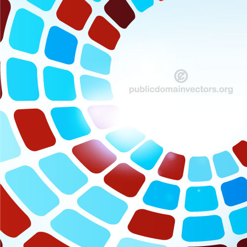 500x500 Blue And Red Tiles Vector