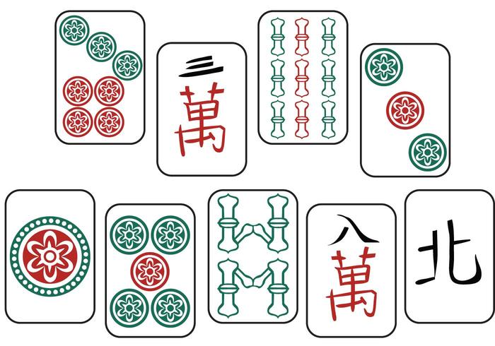 700x490 Free Mahjong Vectors