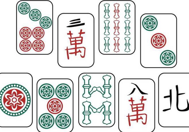 632x443 Free Mahjong Vectors Free Vector Download Cannypic