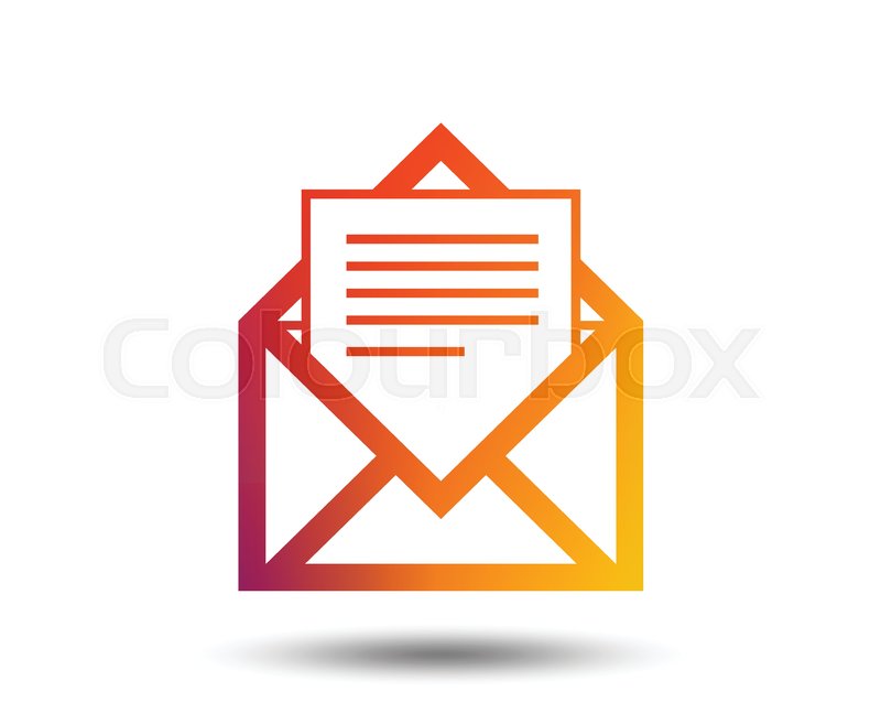 Mail Icon Envelope Symbol Message Stock Vector Colourbox 800x647 Mail Icon Envelope Symbol Message Stock Vector Colourbox
