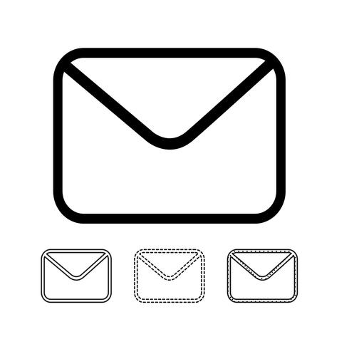 Email Mail Icon Vector 490x490 Email Mail Icon Vector