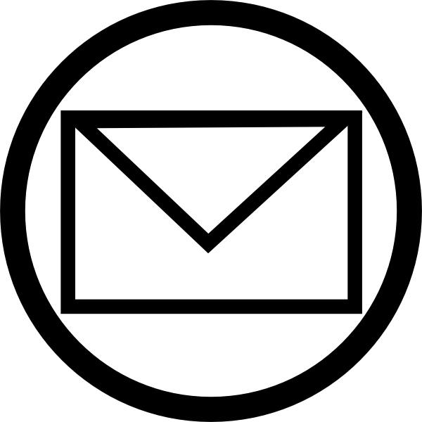 600x600 White Mail Logo