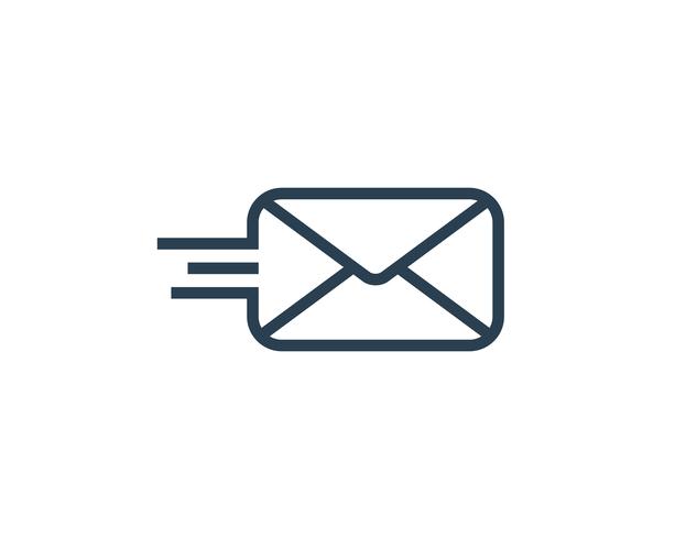 613x490 Envelope Mail Icon Vector Illustration