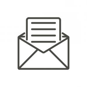 300x300 Email Message Icon Line Open Mail Symbol Vector Soidergi