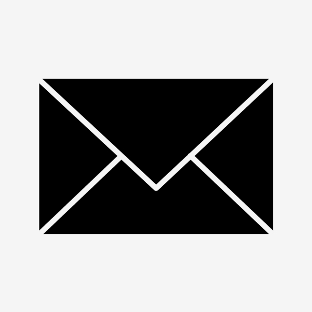 640x640 Email Vector Icon, Email, Mail, Letter Png And Vector