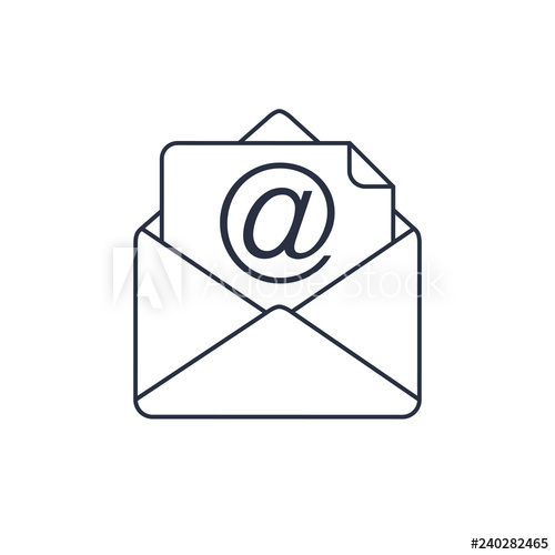 500x500 Mail Vector Icon E Mail Icon, Envelope Illustration Address