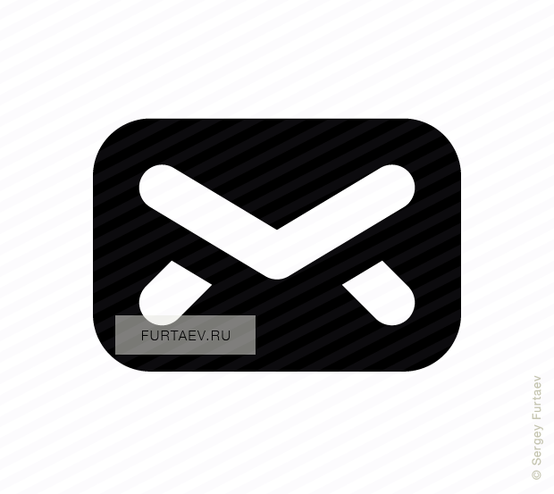 620x553 Mail Vector Icon