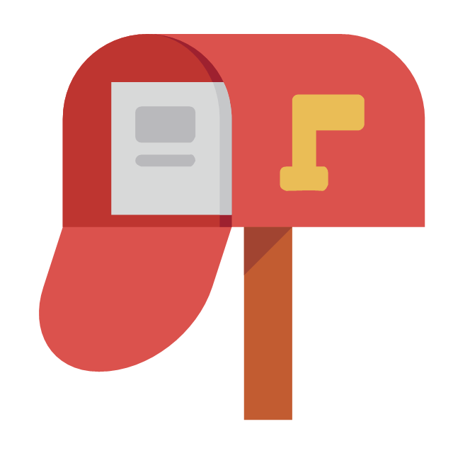 640x640 Download Free Png Post And Mail Vector Stenci