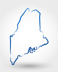 Maine Outline Photos, Royalty Free Images, Graphics, Vectors 192x240 Maine Outline Photos, Royalty Free Images, Graphics, Vectors