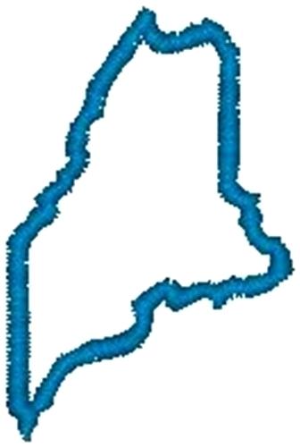 336x500 Outline Map State Over White Stock Illustration Outline Map