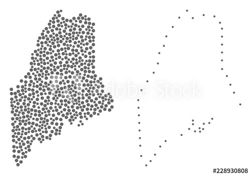 Maine State Outline Vector at Vectorified.com | Collection of Maine ...