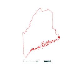253x220 Preview Of Maine State Free Map Lossless Scalable Pdf Map