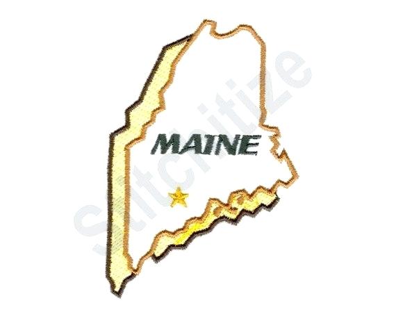 570x456 State Of Outline Vector Outline Map And Flag Illustration State