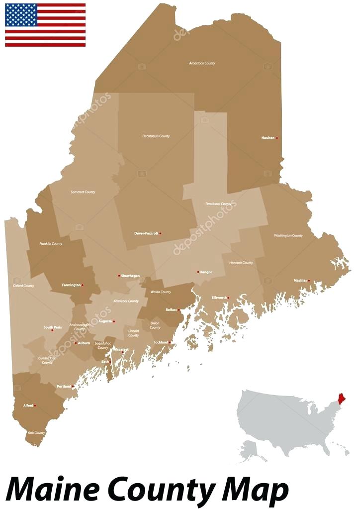 716x1023 Maine County Map