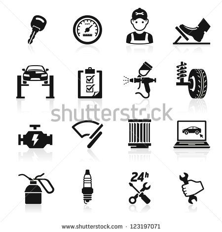 450x470 Car Service Maintenance Icon Vector Illustration More Icons